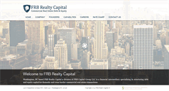 Desktop Screenshot of frbrealtycapital.com